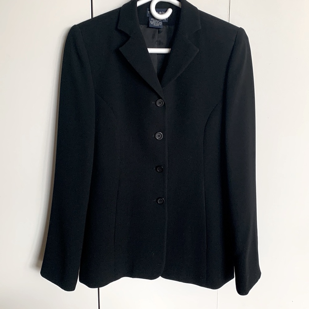 Tristan & Iseut Black blazer